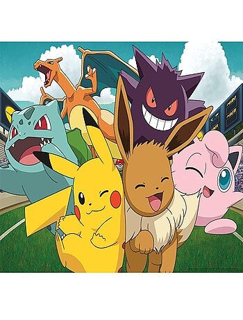 Puzzle Pikachu et les Pokémon 100 pcs