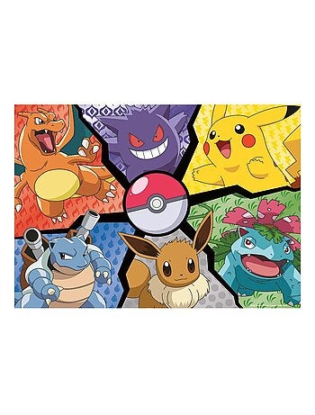 Puzzle Pikachu, Evoli et compagnie 100 pcs