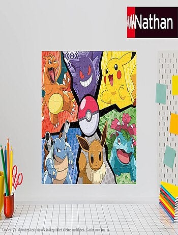 Puzzle Pikachu, Evoli et compagnie 100 pcs