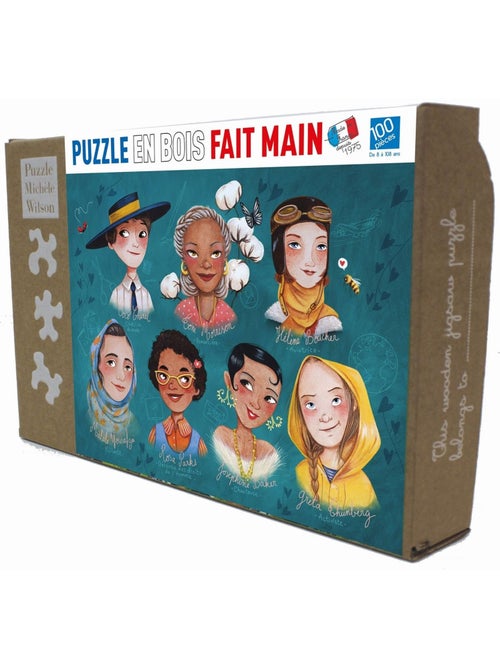 Puzzle Pionnières 100 pièces - Kiabi