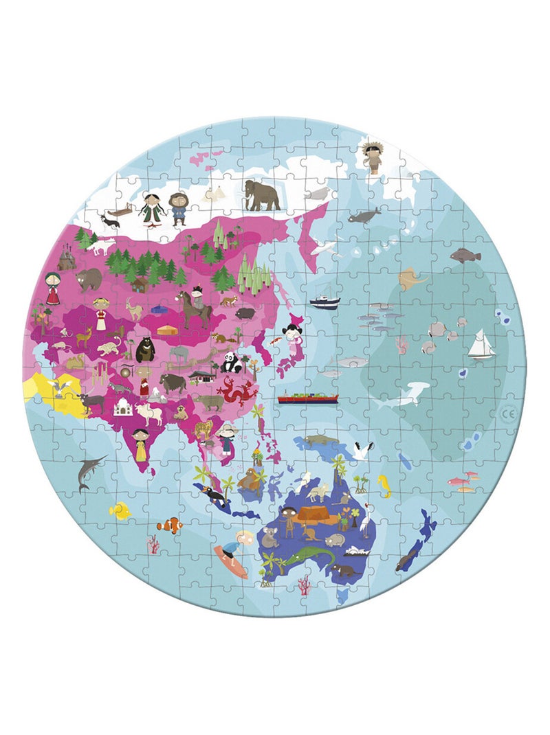 Puzzle Planète bleue 208 pcs N/A - Kiabi