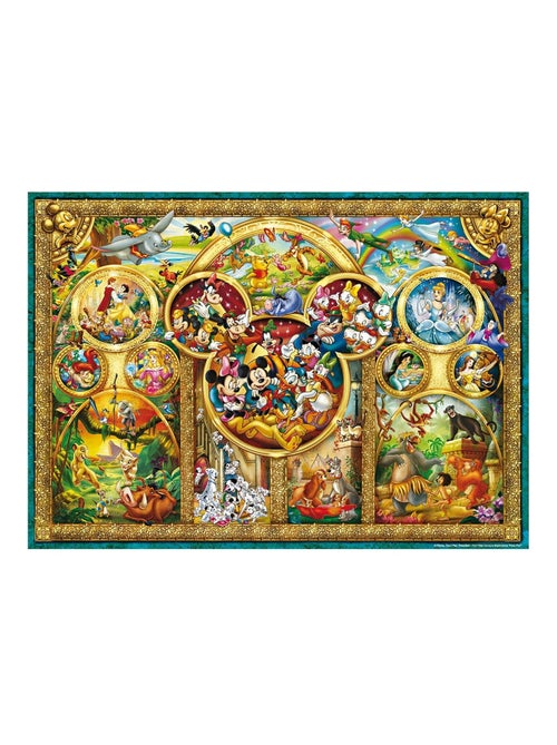 Puzzle Plus beaux thèmes Disney 1000 pièces - Kiabi
