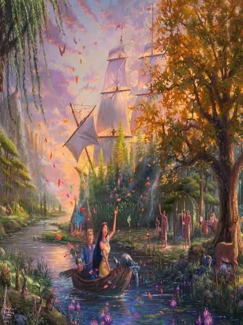 Puzzle Pocahontas 1000 pcs - Kiabi Puzzle Pocahontas 1000 pcs - Kiabi