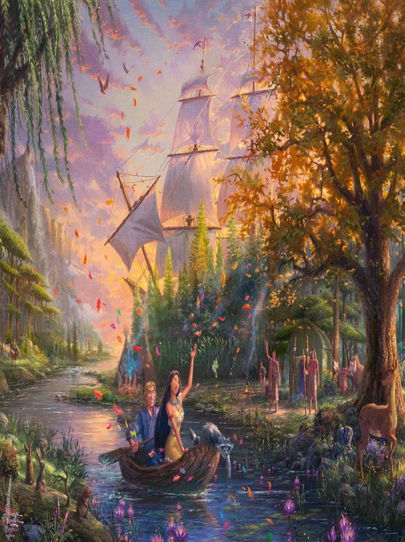 Puzzle Pocahontas 1000 pcs N/A - Kiabi