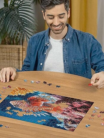 Puzzle Poisson lion 500 pièces