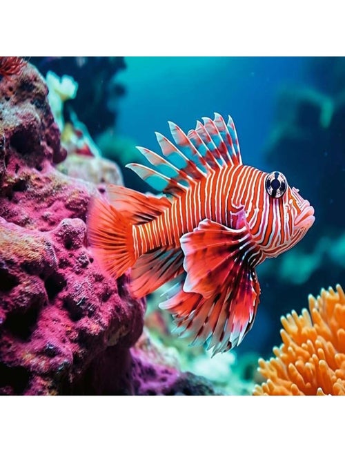Puzzle Poisson lion 500 pièces - Kiabi