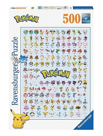 Puzzle Pokédex Pokémon 500 pcs