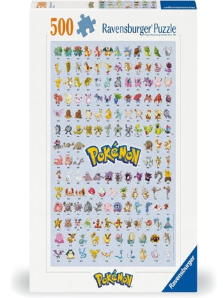 Puzzle Pokédex Pokémon 500 pièces