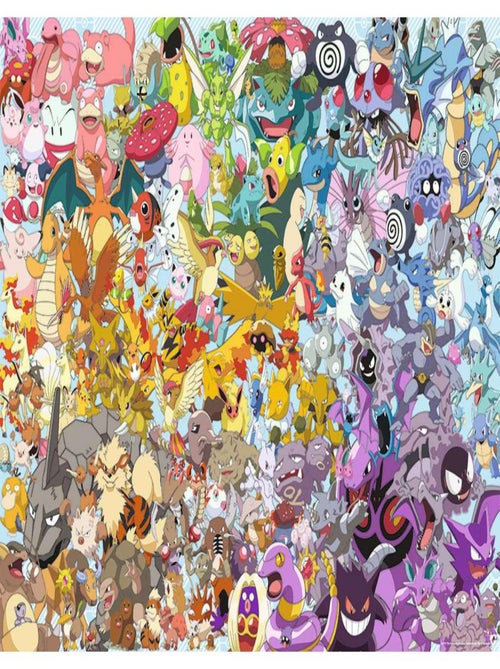 Puzzle Pokémon 1000 pcs - Kiabi