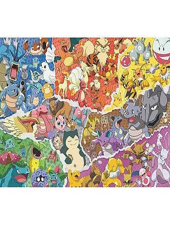 Puzzle pokémon allstars 5000 pcs