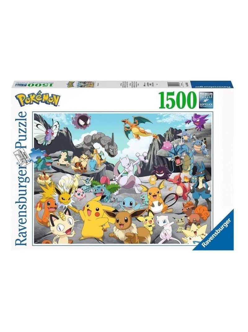 Puzzle Pokémon Classics 1500 pcs N/A - Kiabi