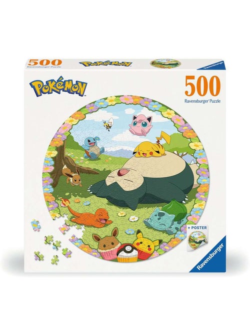 Puzzle pokémon en fleurs 500 pcs - Kiabi