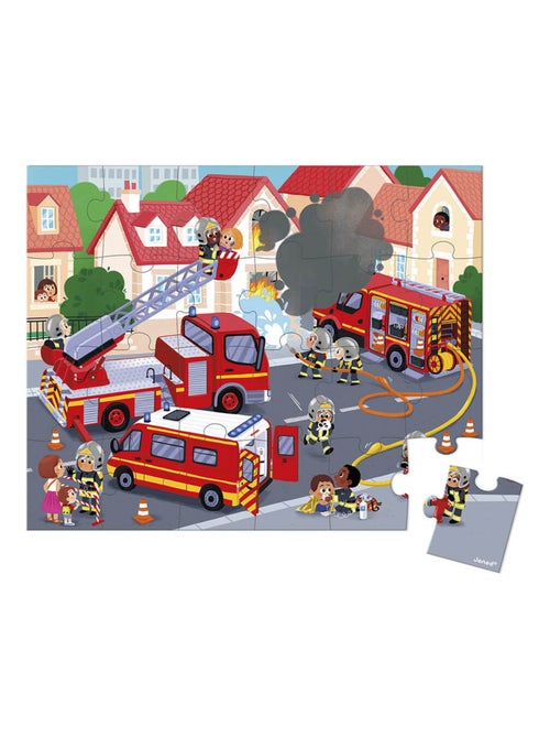 Puzzle Pompiers 24 pcs - Kiabi