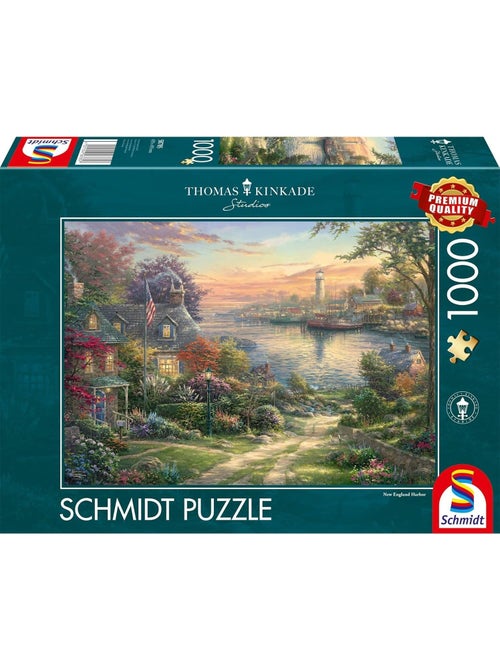 Puzzle Port Nouvelle-Angleterre 1000 pcs - Kiabi