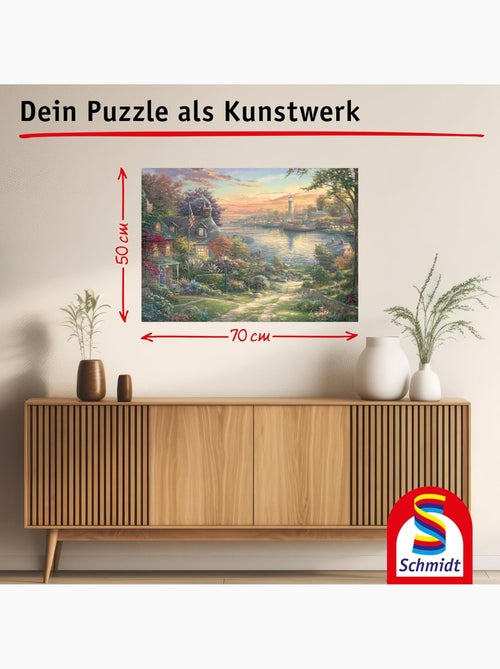 Puzzle Port Nouvelle-Angleterre 1000 pcs - Kiabi