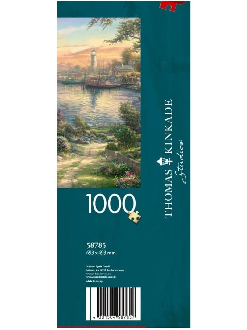 Puzzle Port Nouvelle-Angleterre 1000 pcs N/A - Kiabi