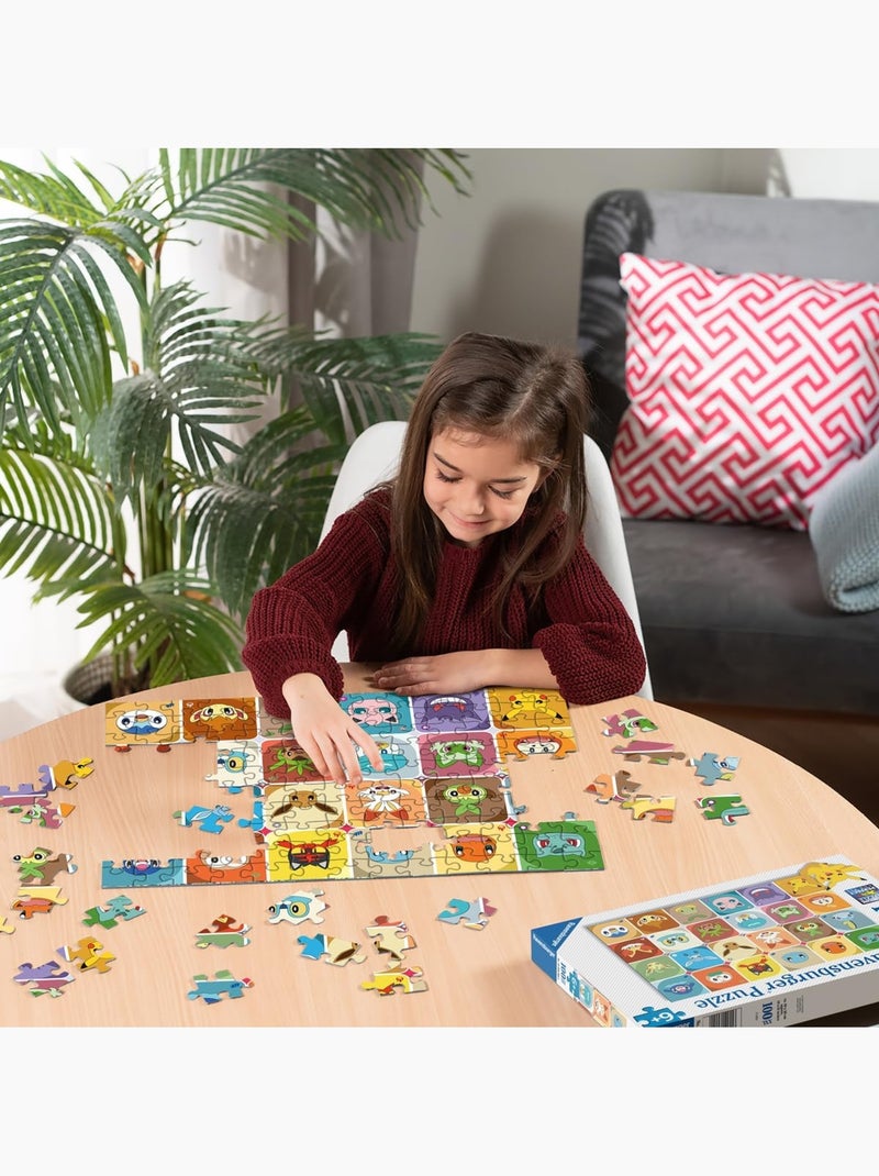 Puzzle Portraits de Pokémon 100 pcs XXL N/A - Kiabi