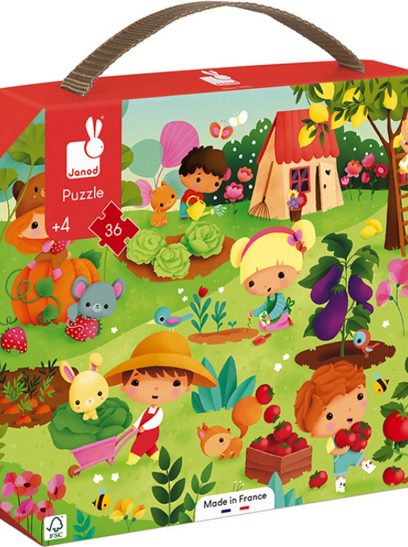 Puzzle Potager (36 Pièces) N/A - Kiabi