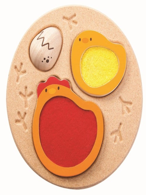 Puzzle Poule-Oeuf - Le Toucher - Kiabi