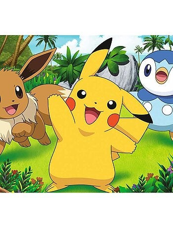 Puzzle pour enfants - Pikachu et ses amis