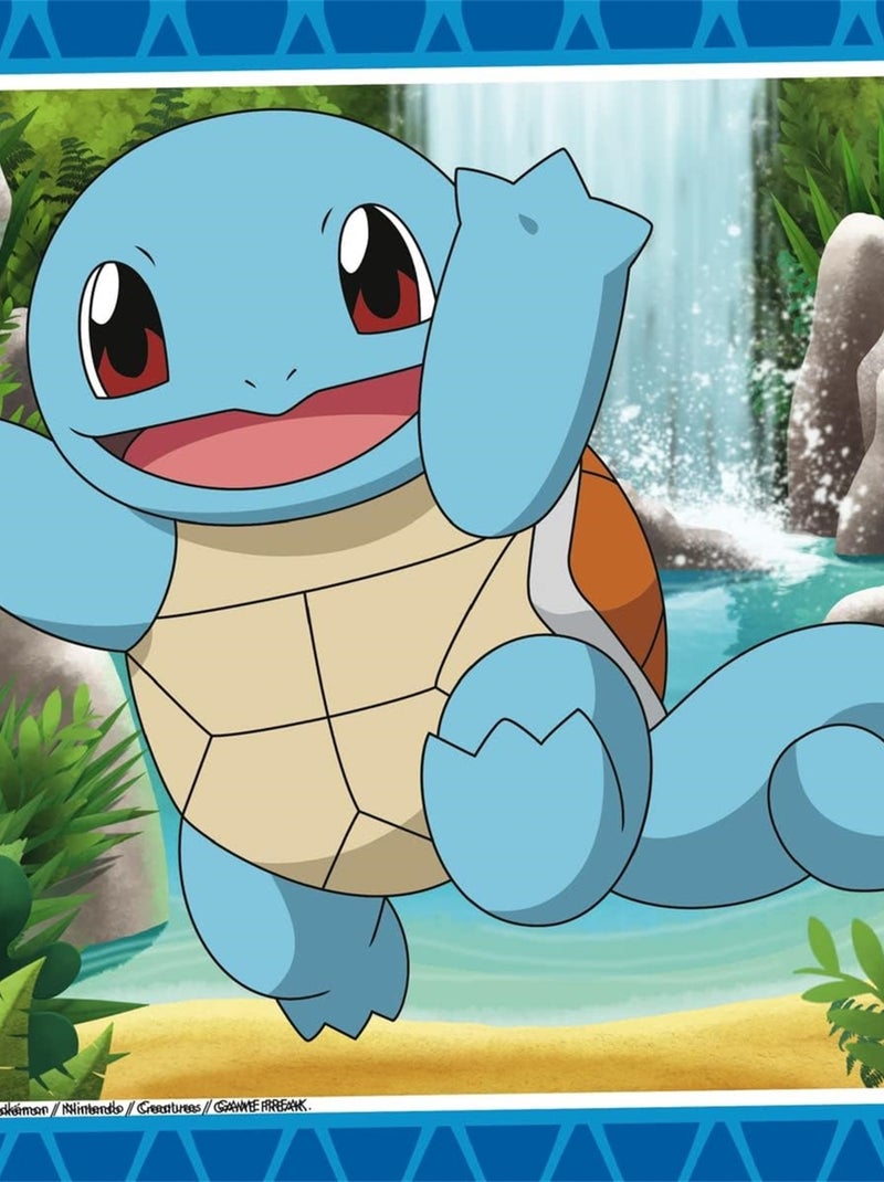 Puzzle pour enfants - Salamèche, Bulbizarre et Carapuce / Pokémon N/A - Kiabi