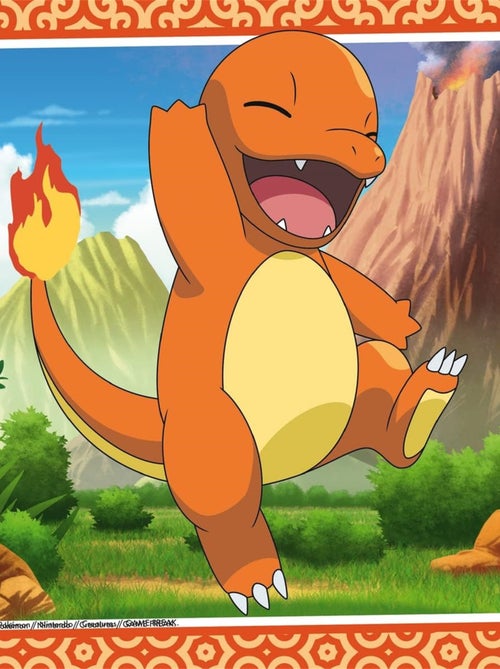 Puzzle pour enfants - Salamèche, Bulbizarre et Carapuce / Pokémon - Kiabi