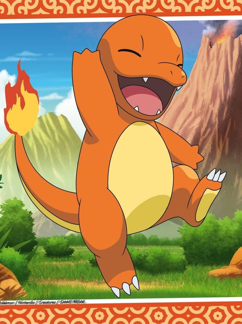 Puzzle pour enfants - Salamèche, Bulbizarre et Carapuce / Pokémon N/A - Kiabi