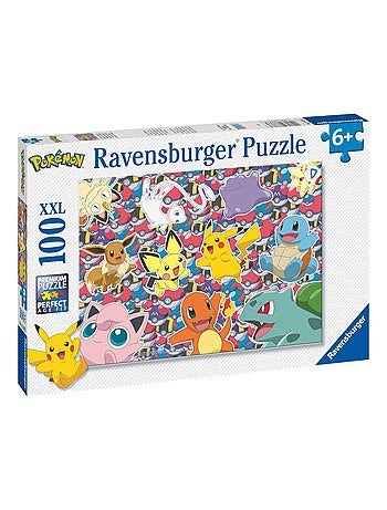 Puzzle Prêt pour la bataille Pokémon 100 pcs XXL