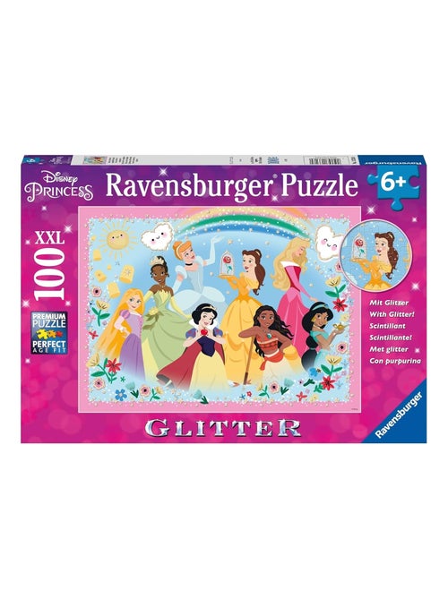 Puzzle Princesses Disney 100 pcs XXL - Kiabi