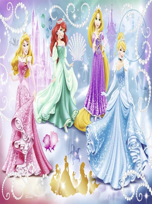 Puzzle Princesses étincelantes Disney 100 pcs - Kiabi