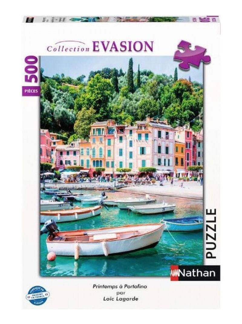 Puzzle Printemps Portofino 500pcs N/A - Kiabi