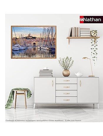 Puzzle Promenade dans le vieux port Marseille 1000 pcs