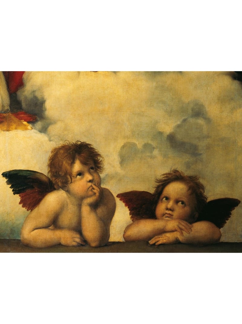 Puzzle putti la madone sixtine de raphaël 1000 pcs N/A - Kiabi