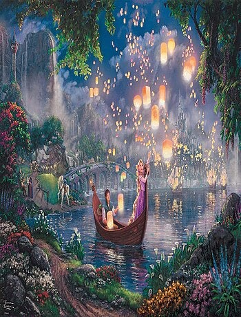 Puzzle Raiponce 1000 pcs