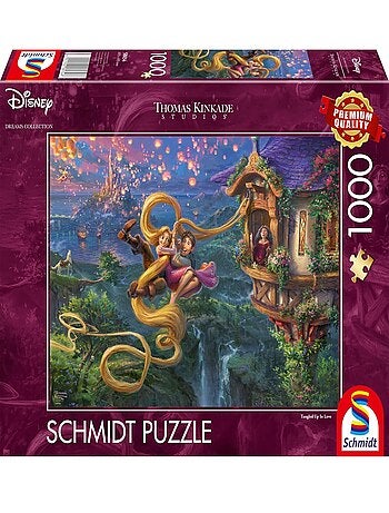 Puzzle Raiponce emmêlée dans l'amour 1000 pcs