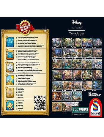Puzzle Raiponce emmêlée dans l'amour 1000 pcs