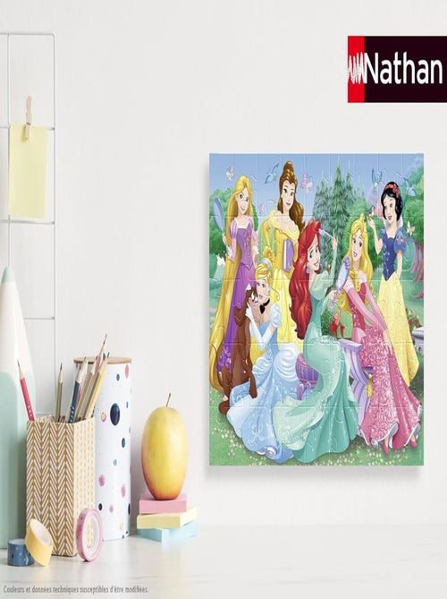 Puzzle Rencontre avec les princesses Disney 45 pcs - Kiabi