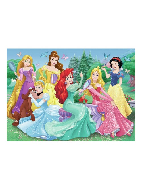 Puzzle Rencontre avec les princesses Disney 45 pcs - Kiabi