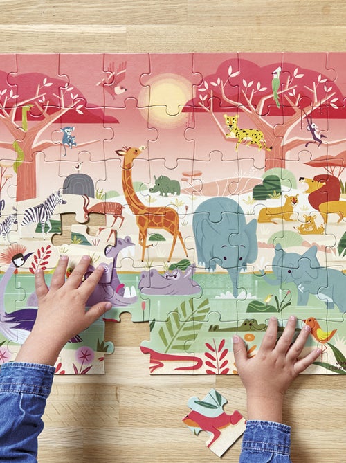 Puzzle Réserve animalière 54 pcs - Kiabi