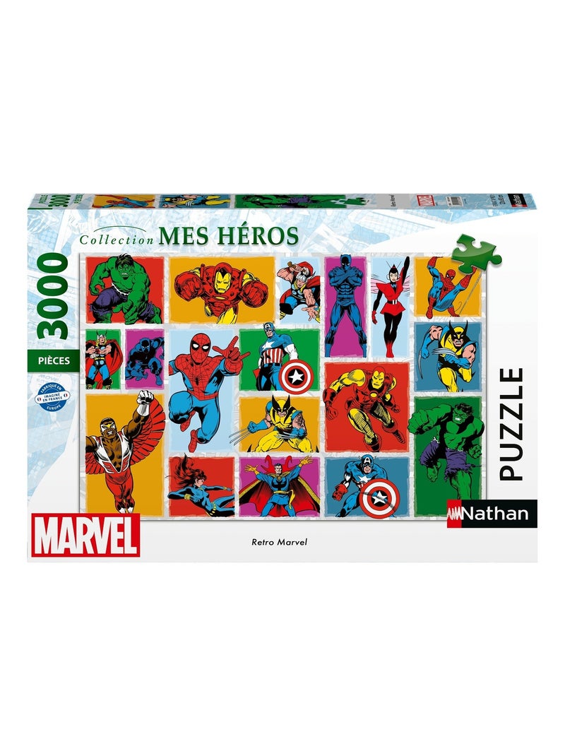 Puzzle Retro Marvel 3000 pcs N/A - Kiabi