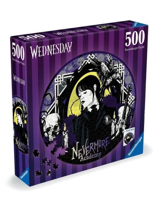 Puzzle rond Ravensburger - Mercrougei Adams - 500 - Ravensburger - Kiabi