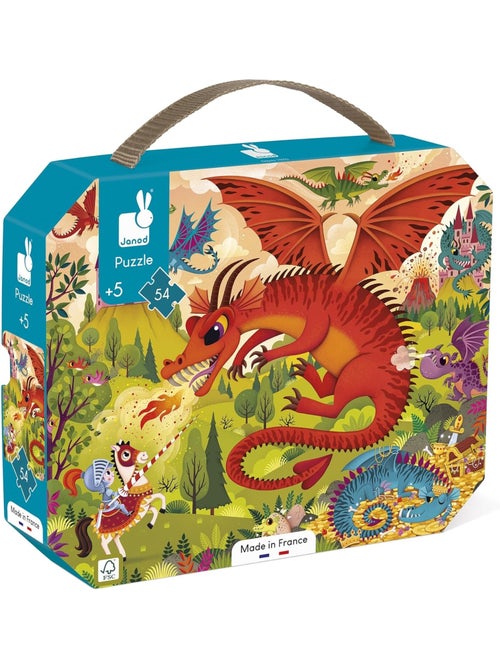 Puzzle royaume de dragons 54 pcs - Kiabi