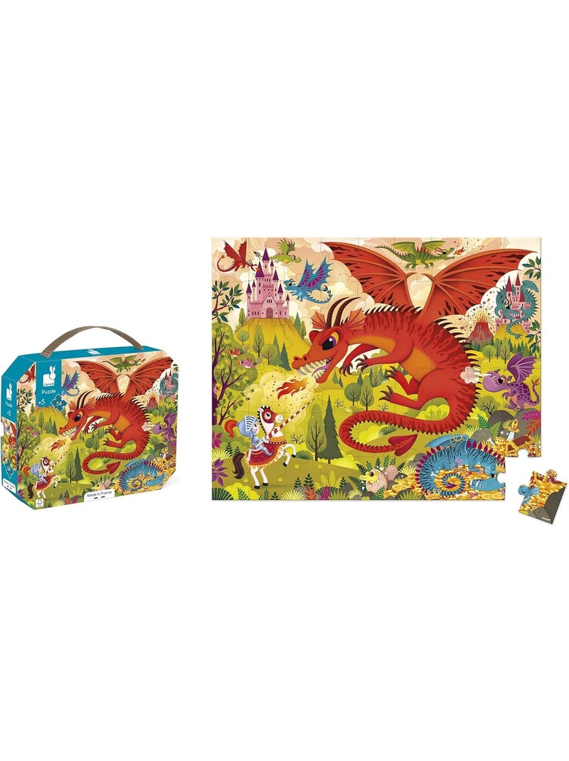 Puzzle royaume de dragons 54 pcs N/A - Kiabi