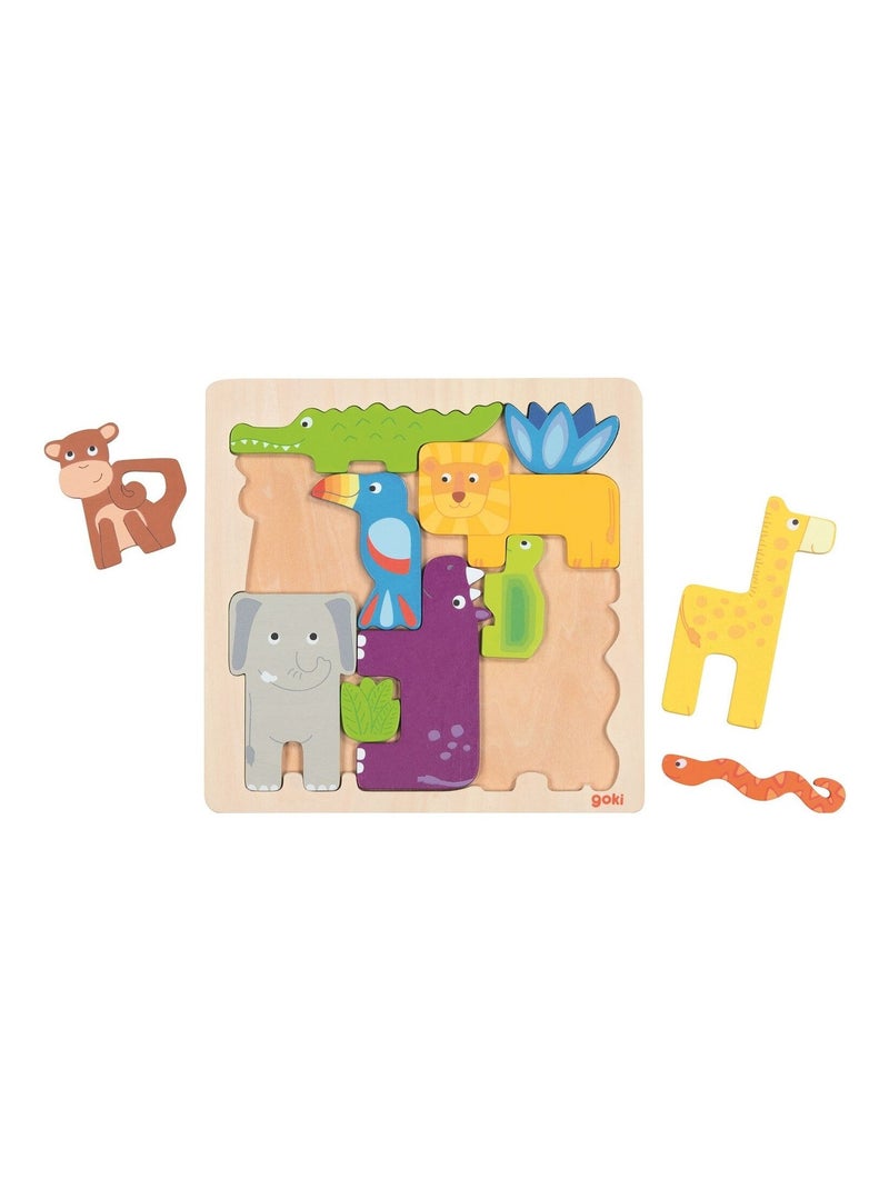 Puzzle Safari Beige - Kiabi