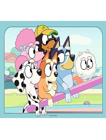 Puzzle S'amuser avec Bluey 2x12 pcs