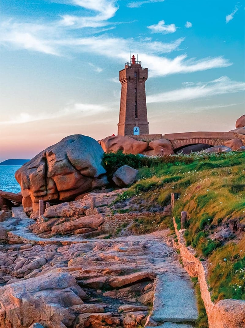 Puzzle Sentier des douaniers Bretagne 1000 pcs N/A - Kiabi