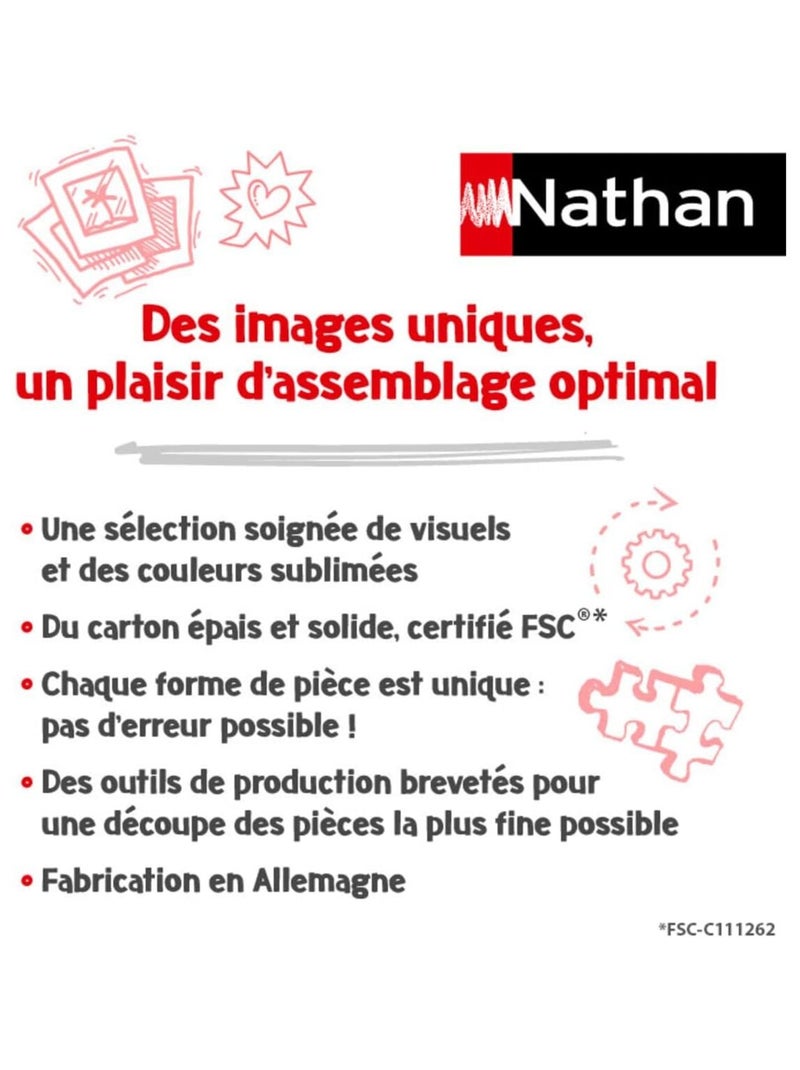 Puzzle Sentier des douaniers Bretagne 1000 pcs N/A - Kiabi