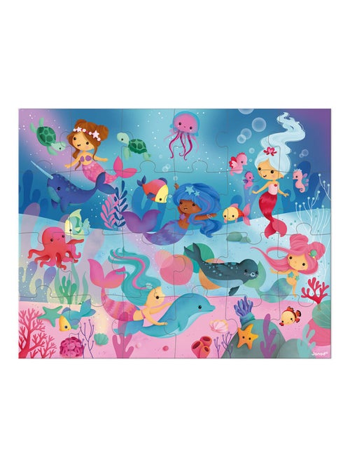 Puzzle Sirènes 24 pcs - Kiabi