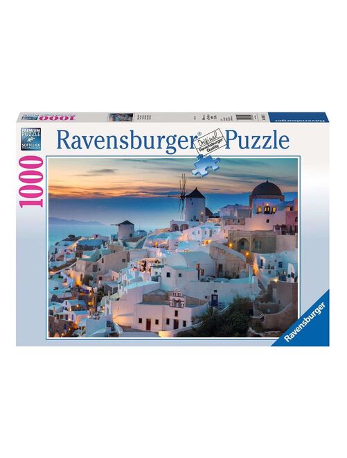 Puzzle Soirée au-dessus de Santorin - Kiabi