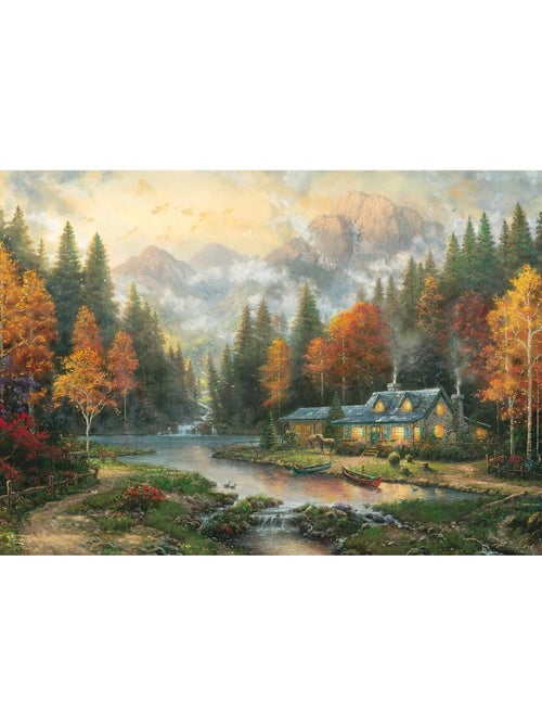 Puzzle Soirée d'automne 1000 pcs - Kiabi